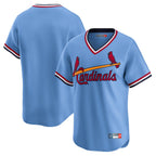 Kooe St. Louis Cardinals Blank Player Light Blue Cooperstown Collection Limited T-shirt Stitched Jerseys