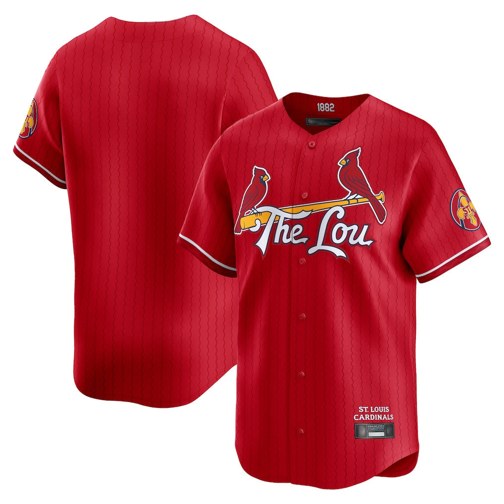 Kooe St. Louis Cardinals Blank Player Red City Connect Limited Stitched Stitched Jerseys