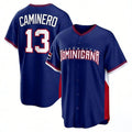 Kooe T.Bay Rays #13 Junior Caminero Player Royal 2026 World Classic Limited Stitched Jerseys