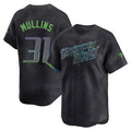 Kooe T.Bay Rays #31 Cedric Mullins Player Black City Connect Home Limited Stitched Jerseys