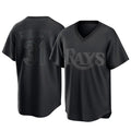 Kooe T.Bay Rays #31 Cedric Mullins Player Black Home Game Stitched Jerseys