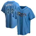 Kooe T.Bay Rays #44 Ryan Pepiot Player Light Blue Home Game Stitched Jerseys
