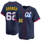 Kooe T.Bay Rays #62 Jonathan Aranda Player Navy Limited American League All-Star Edition Stitched Jerseys