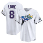 Kooe T.Bay Rays #8 Brandon Lowe Player White City Connect Home Stitched Jerseys