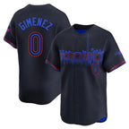 Kooe T.Blue Jays #0 Andres Gimenez Player Black City Connect Limited Stitched Jerseys