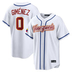 Kooe T.Blue Jays #0 Andres Gimenez Player White 2026 World Series Classic Limited Stitched Jerseys