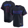 Kooe T.Blue Jays #11 Bo Bichette Player Black City Connect Limited Home Stitched Jerseys