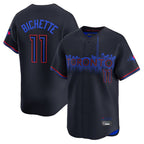Kooe T.Blue Jays #11 Bo Bichette Player Black City Connect Limited Home Stitched Jerseys