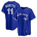 Kooe T.Blue Jays #11 Bo Bichette Player Blue Rush Limited Stitched Jerseys