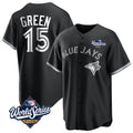 Kooe T.Blue Jays #15 Chad Green Player Black 2025 World Series City Connect Limited Stitched Jerseys