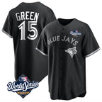 Kooe T.Blue Jays #15 Chad Green Player Black 2025 World Series City Connect Limited Stitched Jerseys