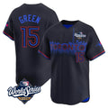 Kooe T.Blue Jays #15 Chad Green Player Black&Blue 2025 World Series City Connect Stitched Jerseys