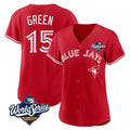 Kooe T.Blue Jays #15 Chad Green Player Red 2025 World Series Limited Stitched Jerseys
