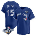Kooe T.Blue Jays #15 Chad Green Player Royal 2025 World Series Limited Stitched Jerseys