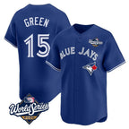 Kooe T.Blue Jays #15 Chad Green Player Royal 2025 World Series Limited Stitched Jerseys
