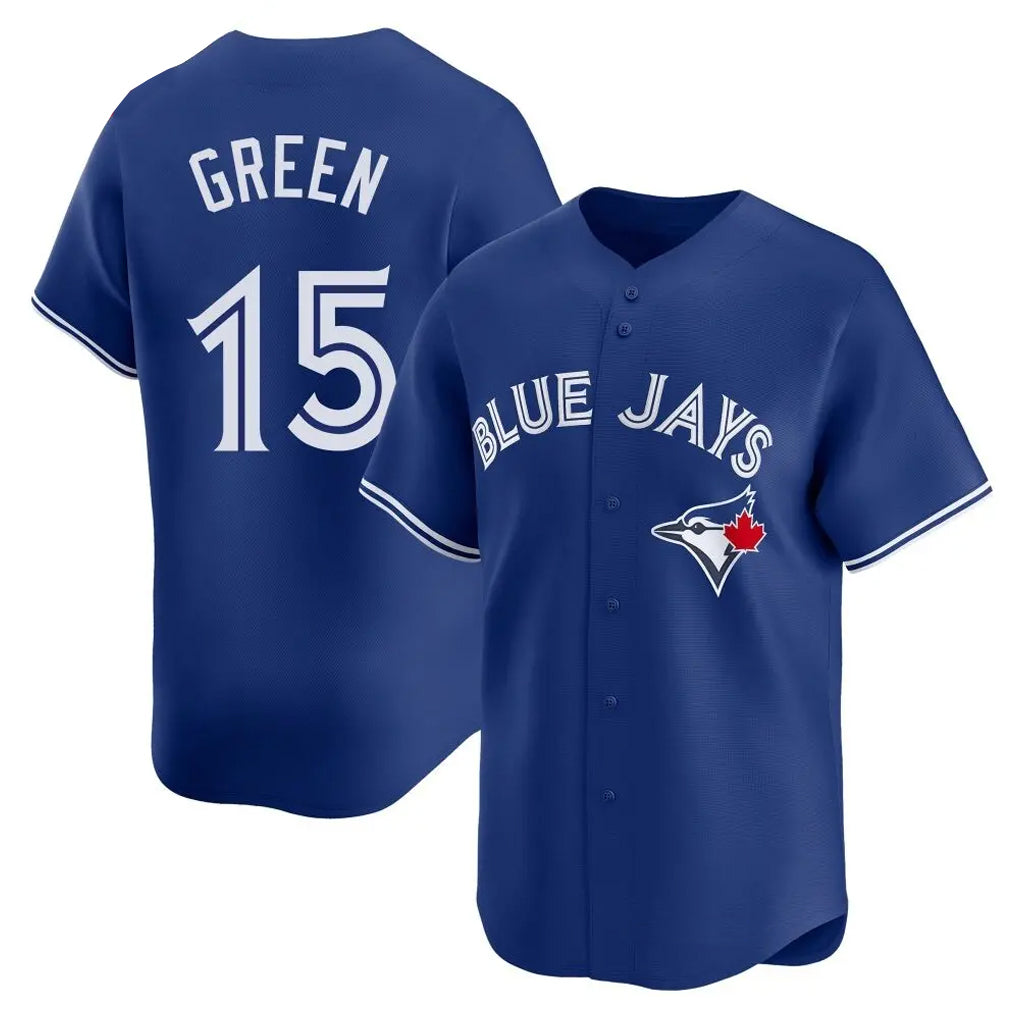 Kooe T.Blue Jays #15 Chad Green Player Royal Home Limited Stitched Jerseys