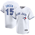 Kooe T.Blue Jays #15 Chad Green Player White Home Limited Stitched Jerseys