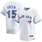 Kooe T.Blue Jays #15 Chad Green Player White Home Limited Stitched Jerseys