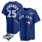 Kooe T.Blue Jays #25 Anthony Santander Player Navy 2025 World Series Home Limited Stitched Jerseys