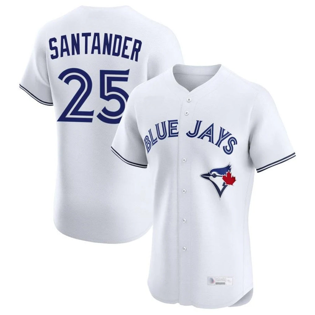 Kooe T.Blue Jays #25 Anthony Santander Player White Elite Limited Home Stitched Jerseys