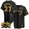 Kooe T.Blue Jays #27 Vladimir Guerrero Jr Player Black 2025 American League All Stitched Jerseys