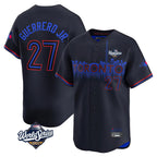 Kooe T.Blue Jays #27 Vladimir Guerrero Jr Player Black 2025 World Series City Connect Limited Stitched Jersey