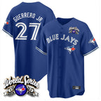 Kooe T.Blue Jays #27 Vladimir Guerrero Jr Player Navy 2025 American League All Stitched Jerseys