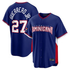 Kooe T.Blue Jays #27 Vladimir Guerrero Jr Player Royal 2026 World Classic Stitched Jerseys