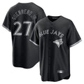 Kooe T.Blue Jays #27 Vladimir Guerrero Jr Player Black City Connect Limited Stitched Jerseys