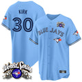 Kooe T.Blue Jays #30 Alejandro Kirk Player Blue 2025 American League All Stitched Jerseys