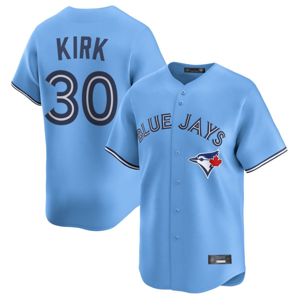 Kooe T.Blue Jays #30 Alejandro Kirk Player Blue Home Limited Stitched Jerseys