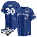 Kooe T.Blue Jays #30 Alejandro Kirk Player Royal 2025 World Series Limited Stitched Jerseys