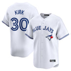 Kooe T.Blue Jays #30 Alejandro Kirk Player White Home Limited Stitched Jerseys