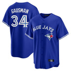 Kooe T.Blue Jays #34 Kevin Gausman Player Royal Alternate Replica Player Stitched Jerseys