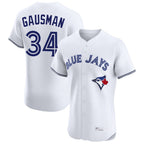 Kooe T.Blue Jays #34 Kevin Gausman Player White Home Elite Stitched Jerseys