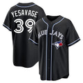 Kooe T.Blue Jays #39 Trey Yesavage Player Black Home Game Stitched Jerseys