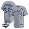 Kooe T.Blue Jays #39 Trey Yesavage Player Gray 2025 American League Limited All Stitched Jerseys