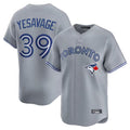Kooe T.Blue Jays #39 Trey Yesavage Player Gray Home Limited Stitched Jerseys