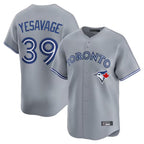 Kooe T.Blue Jays #39 Trey Yesavage Player Gray Home Limited Stitched Jerseys