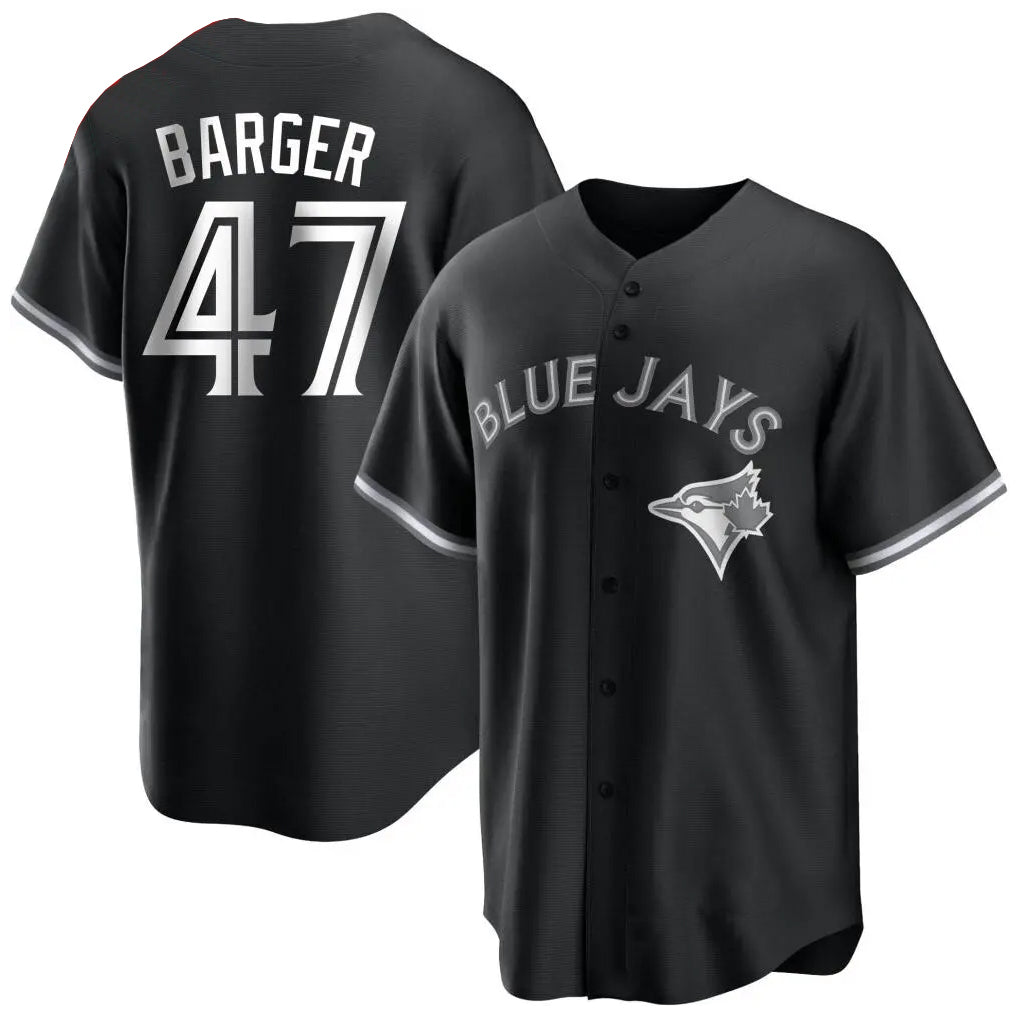 Kooe T.Blue Jays #47 Addison Barger Player Black City Connect Limited Stitched Jerseys