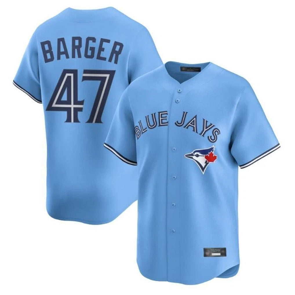 Kooe T.Blue Jays #47 Addison Barger Player Blue Replica Stitched Jerseys