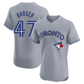 Kooe T.Blue Jays #47 Addison Barger Player Gray Elite Limited Stitched Jerseys