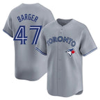 Kooe T.Blue Jays #47 Addison Barger Player Gray Replica Stitched Jerseys