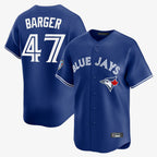 Kooe T.Blue Jays #47 Addison Barger Player Royal Home Limited Stitched Jerseys