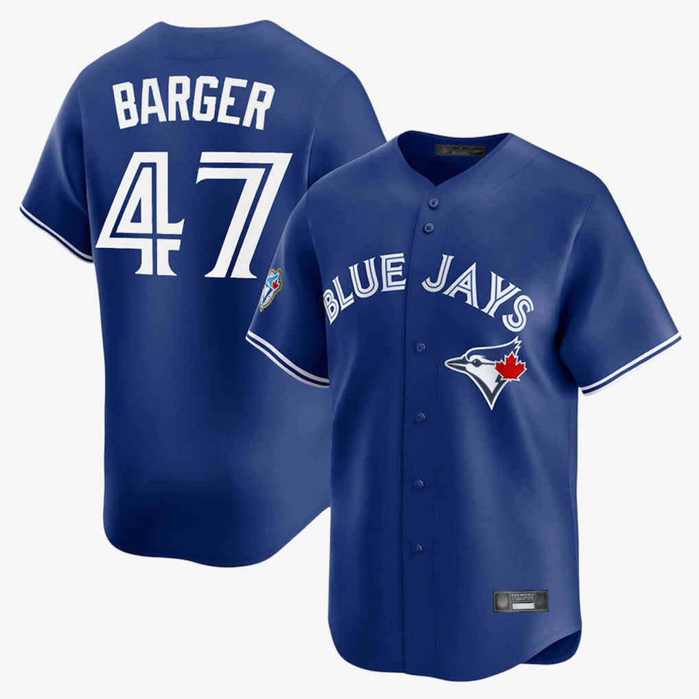 Kooe T.Blue Jays #47 Addison Barger Player Royal Home Limited Stitched Jerseys