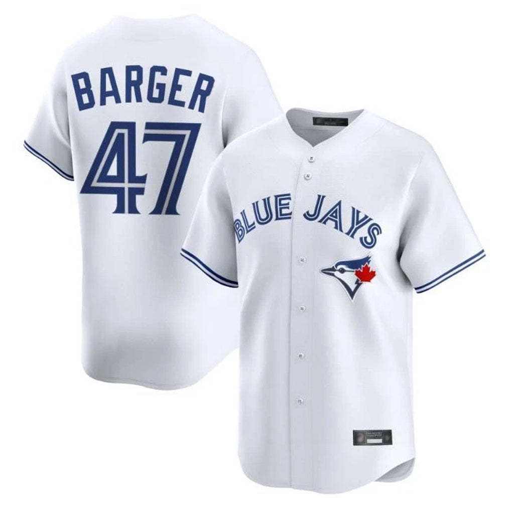 Kooe T.Blue Jays #47 Addison Barger Player White Home Limited Stitched Jerseys
