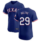 Kooe T.Rangers #29 Adrian Beltre Player Royal Home Limited Elite Stitched Jerseys