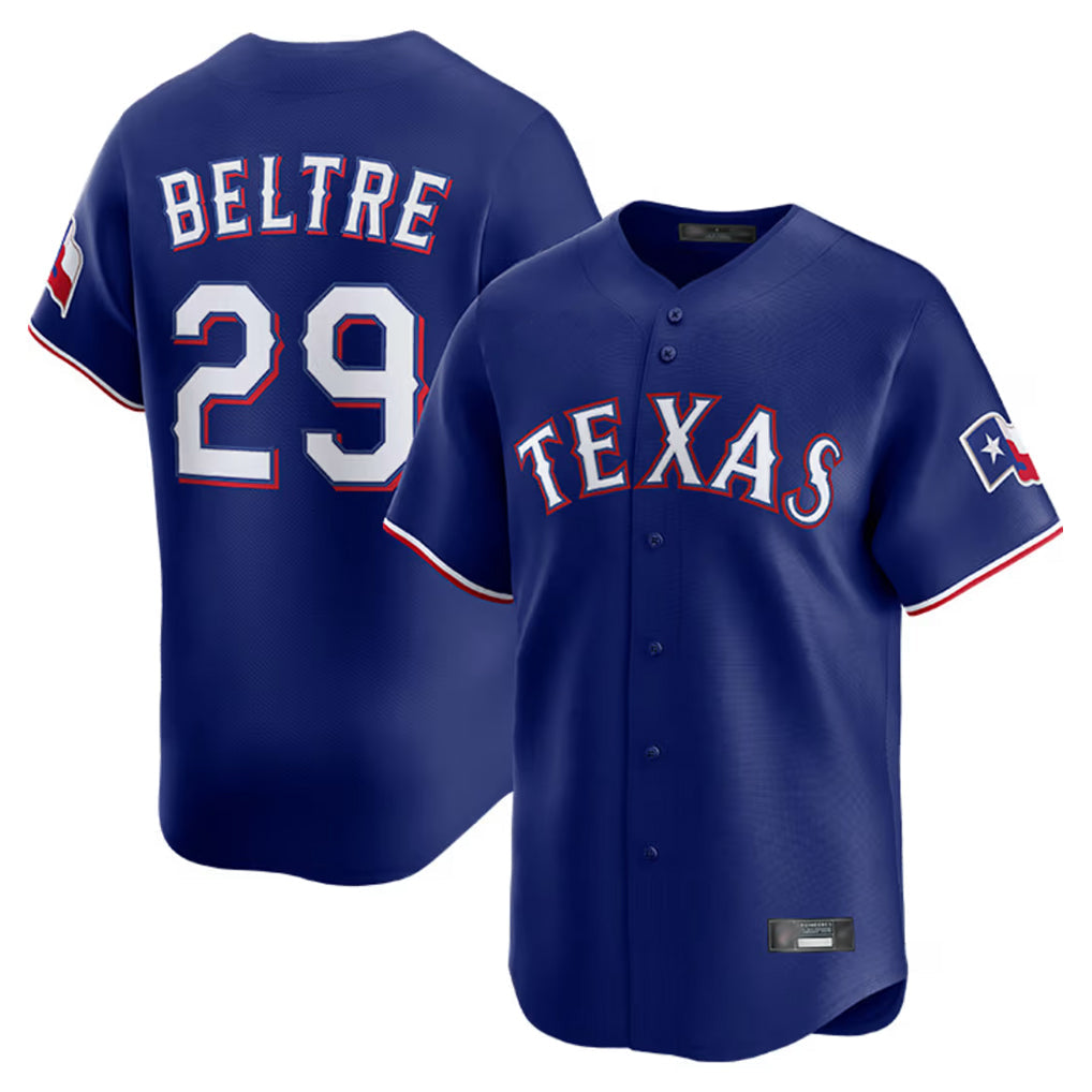 Kooe T.Rangers #29 Adrian Beltre Player Royal Home Limited Stitched Jerseys