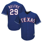 Kooe T.Rangers #29 Adrian Beltre Player Royal Majestic Alternate Cool Stitched Jerseys