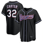 Kooe T.Rangers #32 Evan Carter Player Black 2026 Out Fashion Replica Stitched Jerseys